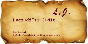 Laczházi Judit névjegykártya